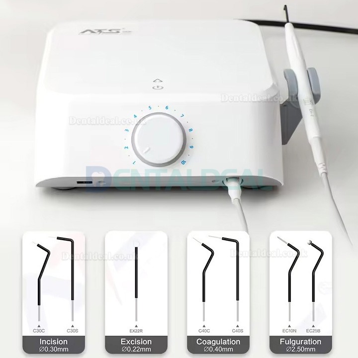 Neway ATS-S1 40W Dental Electrosurgical System with 7 Electrodes Tips